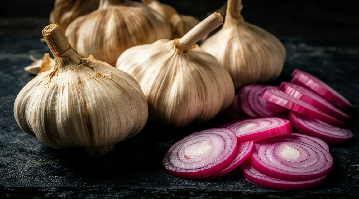 Garlic and onions in folk tradition